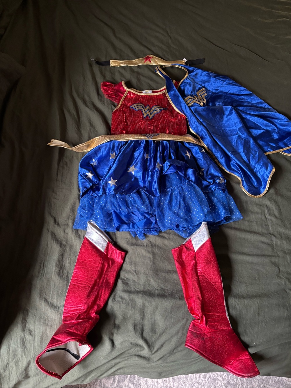 Wonder Woman Costume with Cape